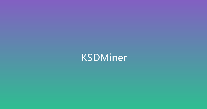 KSDMiner 